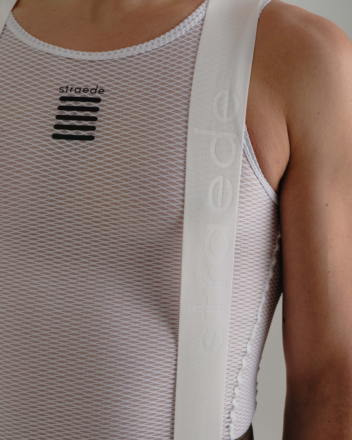 nahtlose Aero Bib Shorts für Herren in grau