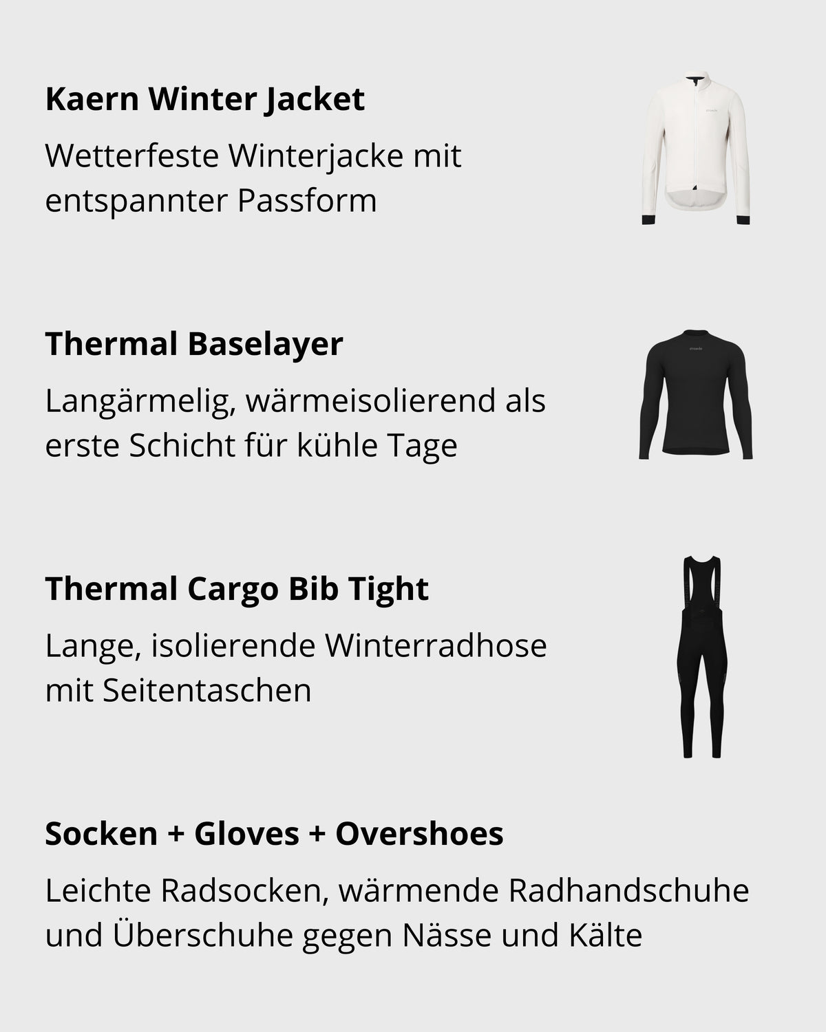 Kaern Winter Bundle Men