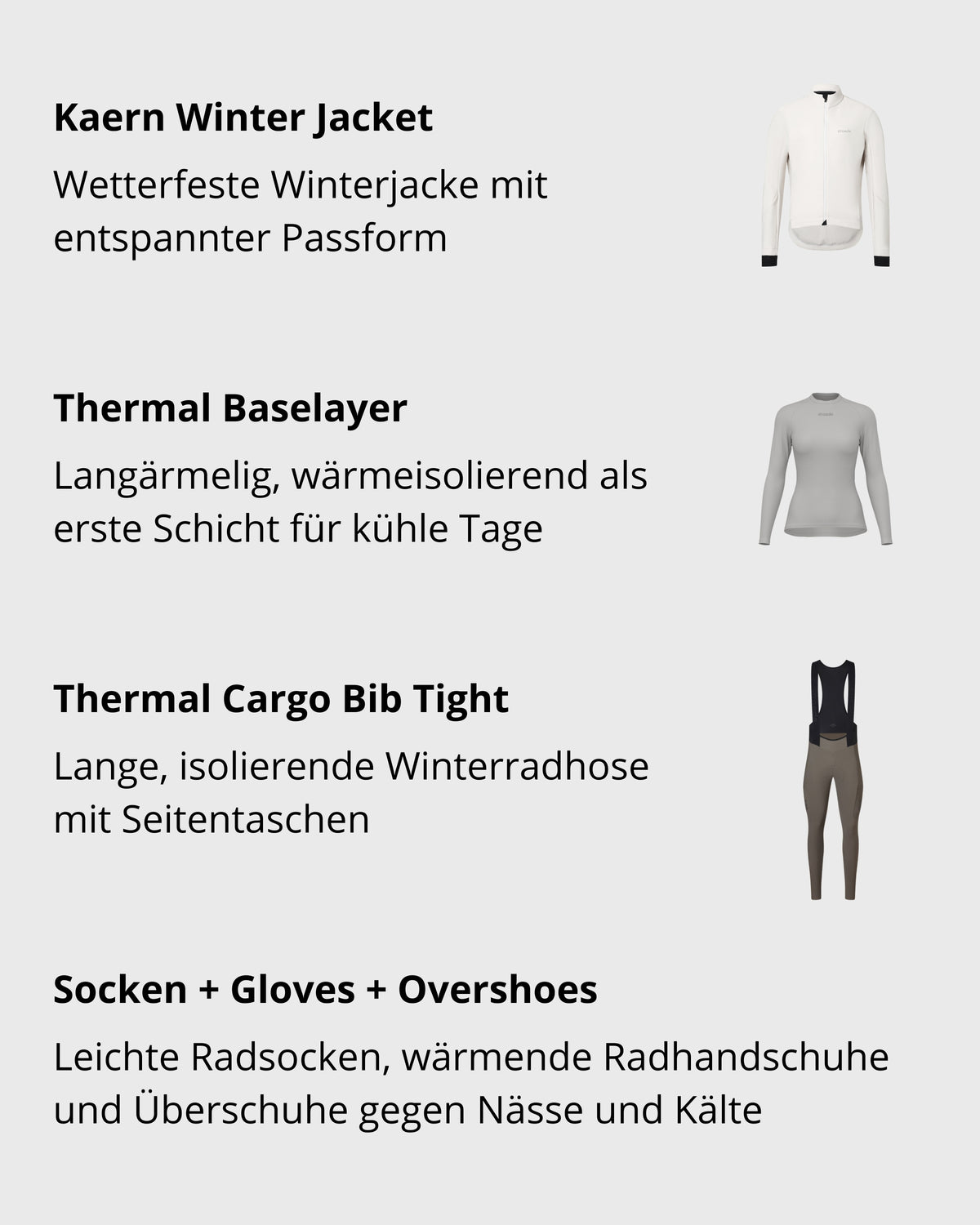 Kaern Winter Bundle Women