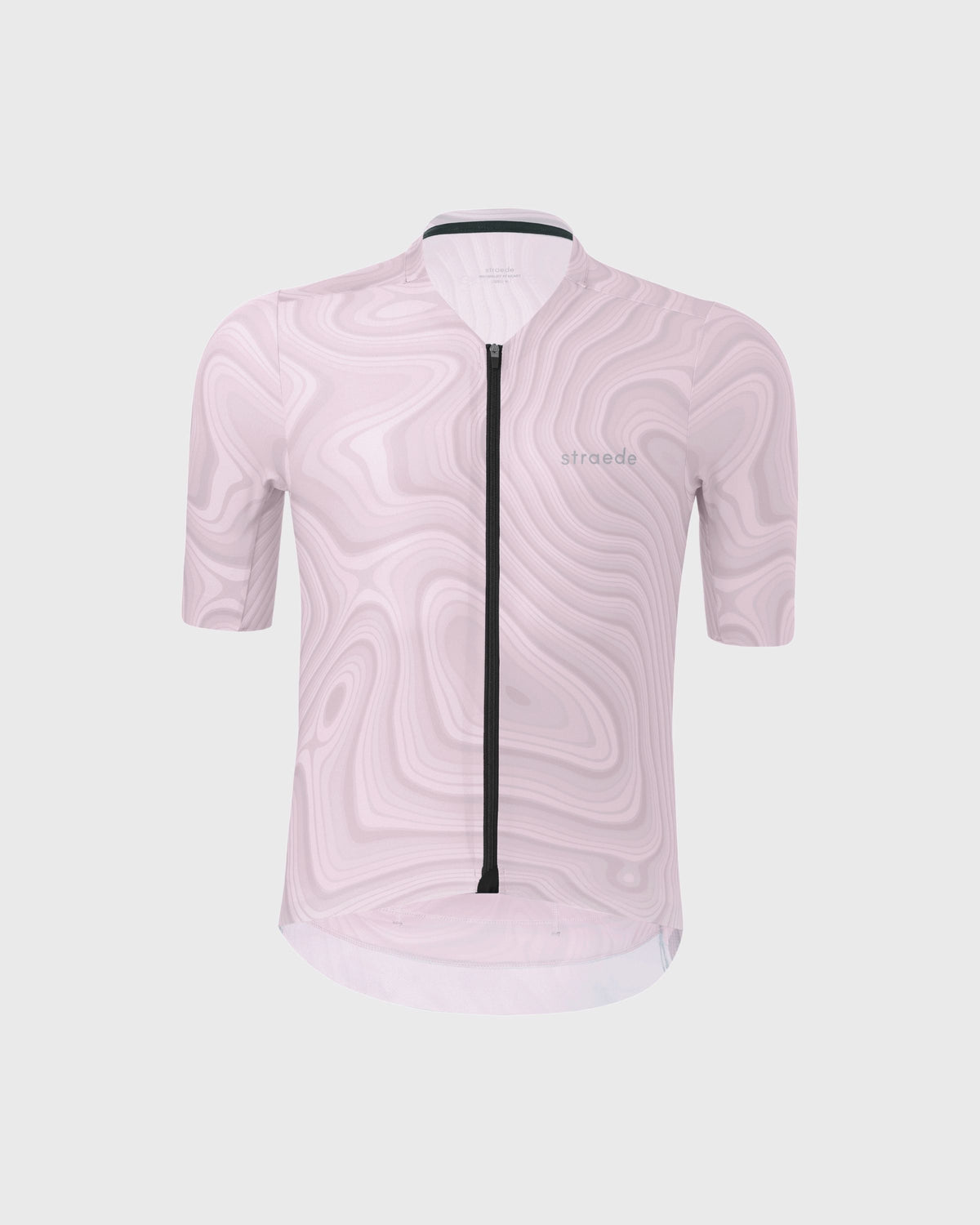 Aerlig Jersey Men in topographischem Design Kurzarm dawn