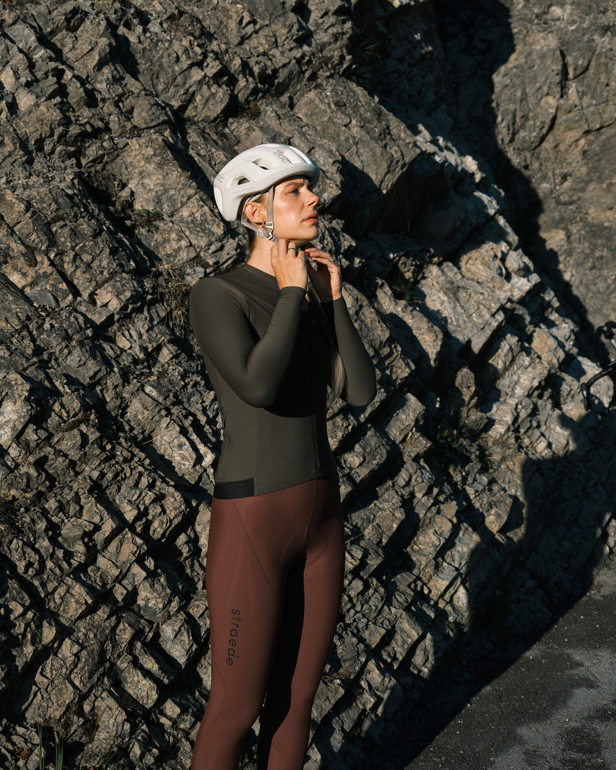 Langarmtrikot Aerlig Thermal Longsleeve Women dunkelgrün
