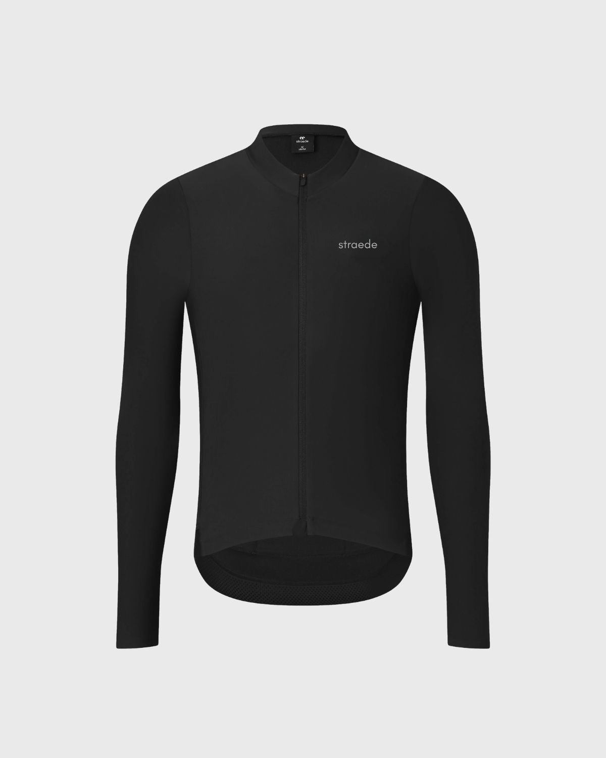 #farbe_black | Winter Langarm-Trikot für das Rad in schwarz