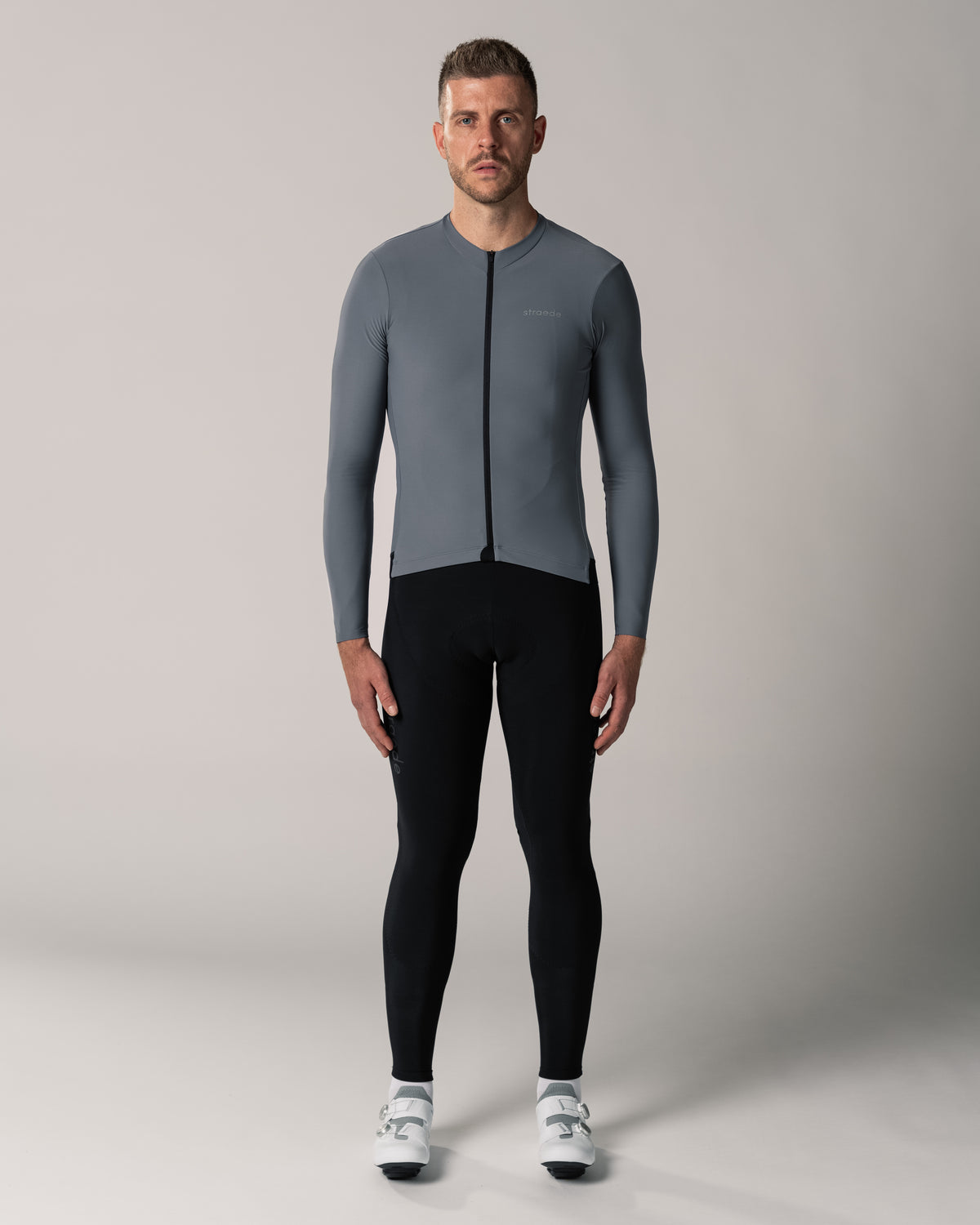 Langarmtrikot Aerlig Thermal Longsleeve Men grau