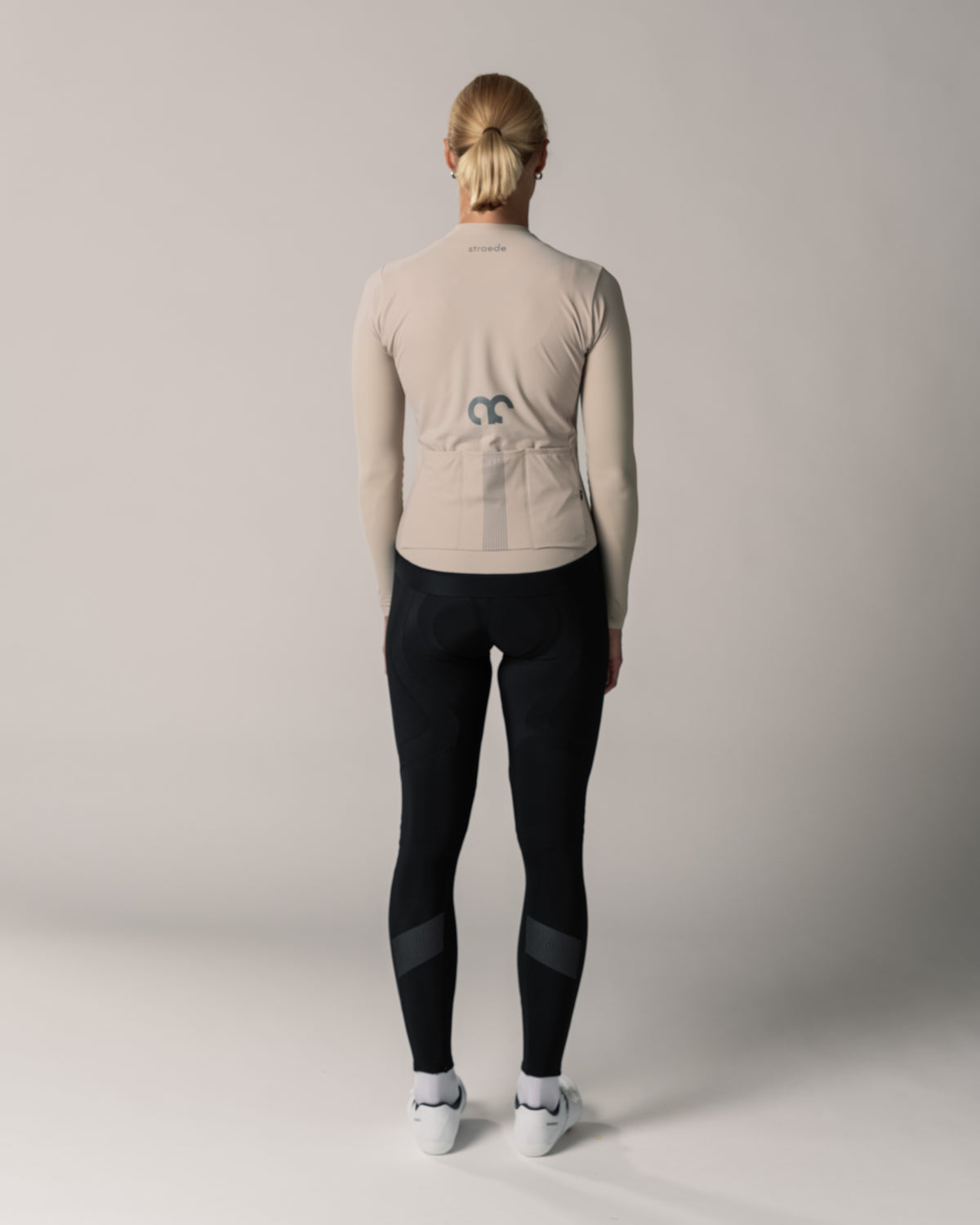 Langarmtrikot Aerlig Thermal Longsleeve Women greige Rückseite