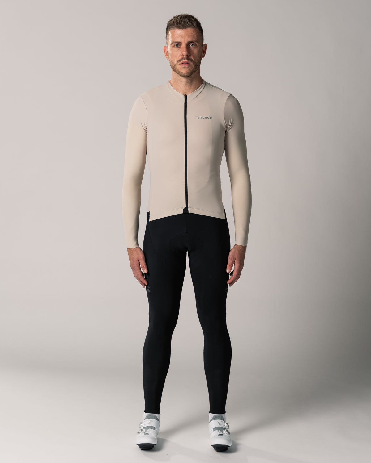 Langarmtrikot Aerlig Thermal Longsleeve Men greige