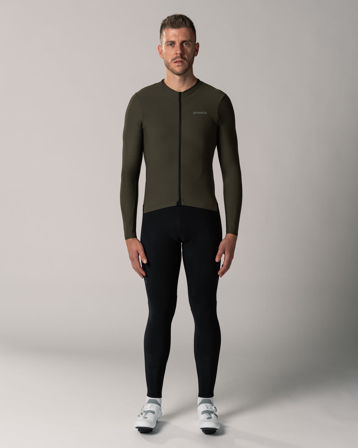 Langarmtrikot Aerlig Thermal Longsleeve Men dunkelgrün
