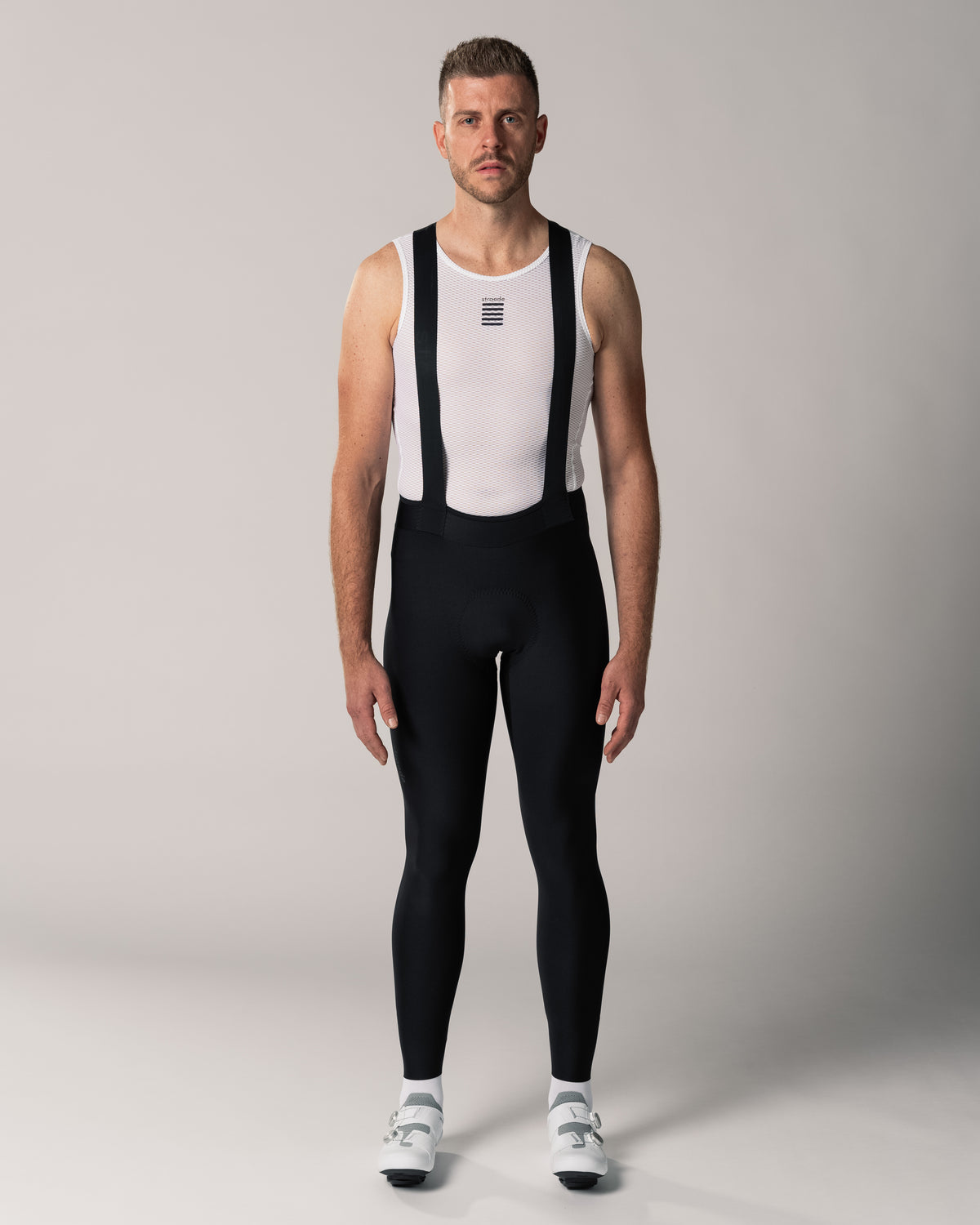 Fahrradhose Aero Bib Tight Men lang schwarz