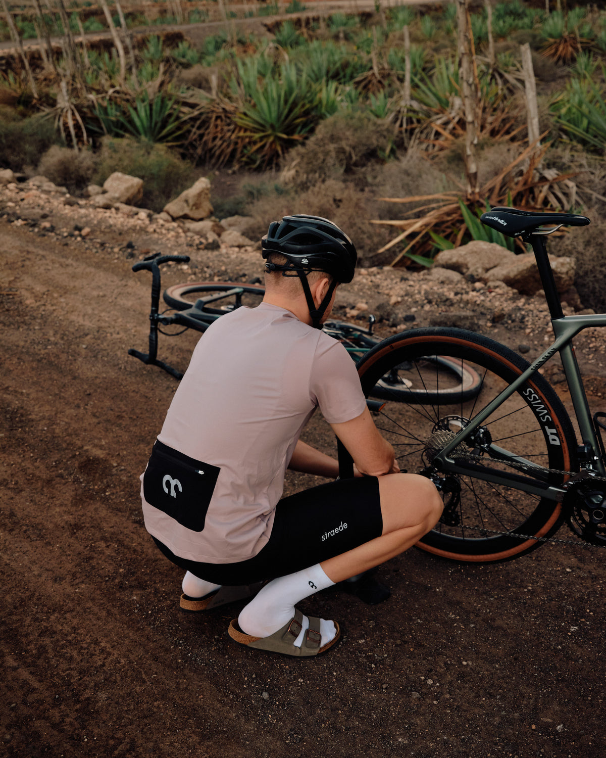 Aexplore Gravel Shirt Men in staubfarbend
