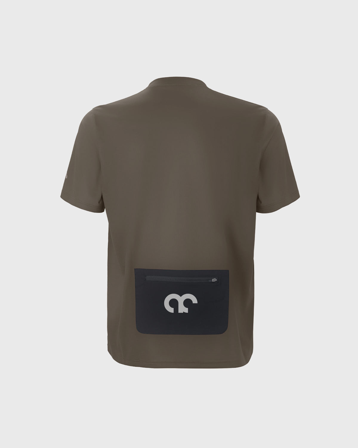 Aexplore Gravel Shirt Men mit Reißverschluss-Tasche am Rücken in grün