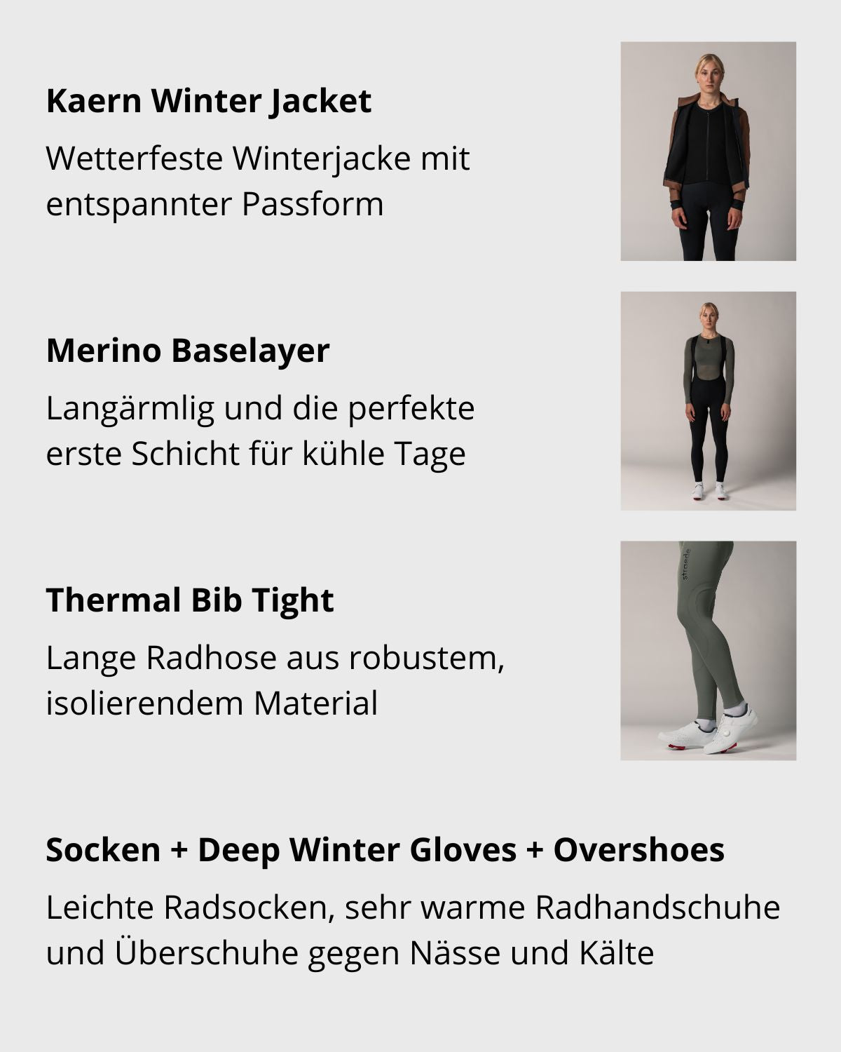 Kaern Winter Bundle Women