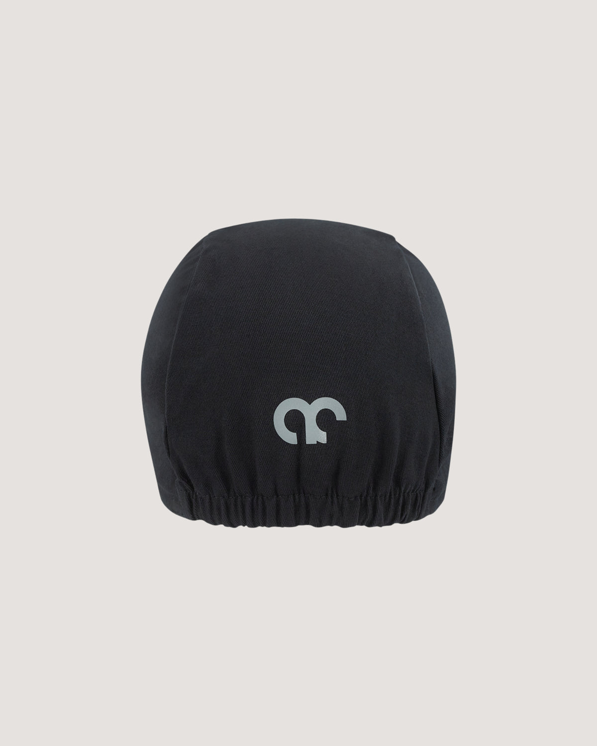 Rennradmütze - Cycling Cap in schwarz mit Straede-Logo an der Rückseite