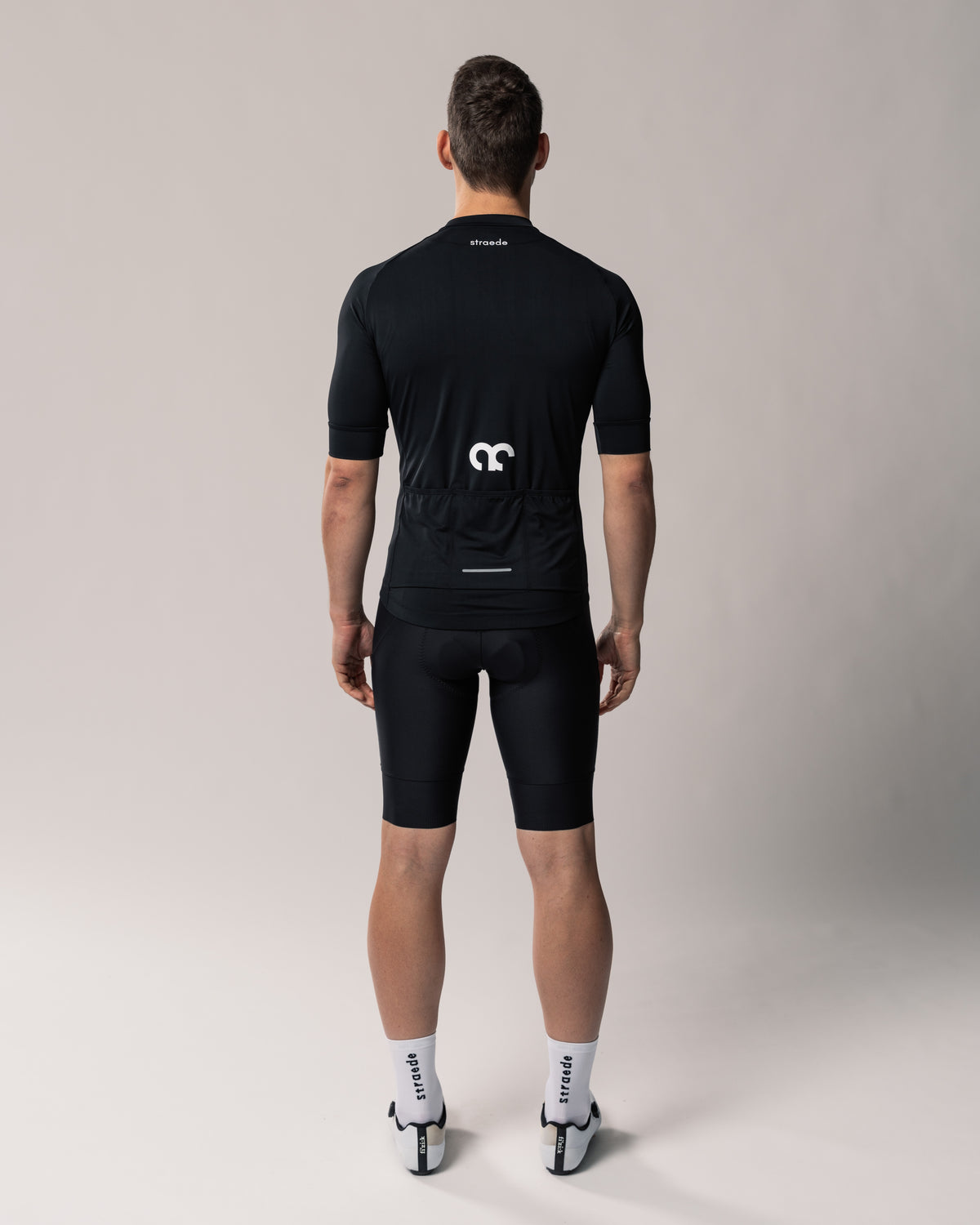 Allround - Fahrradtrikot Kaern Jersey Men 2024 Kurzarm schwarz Rückseite