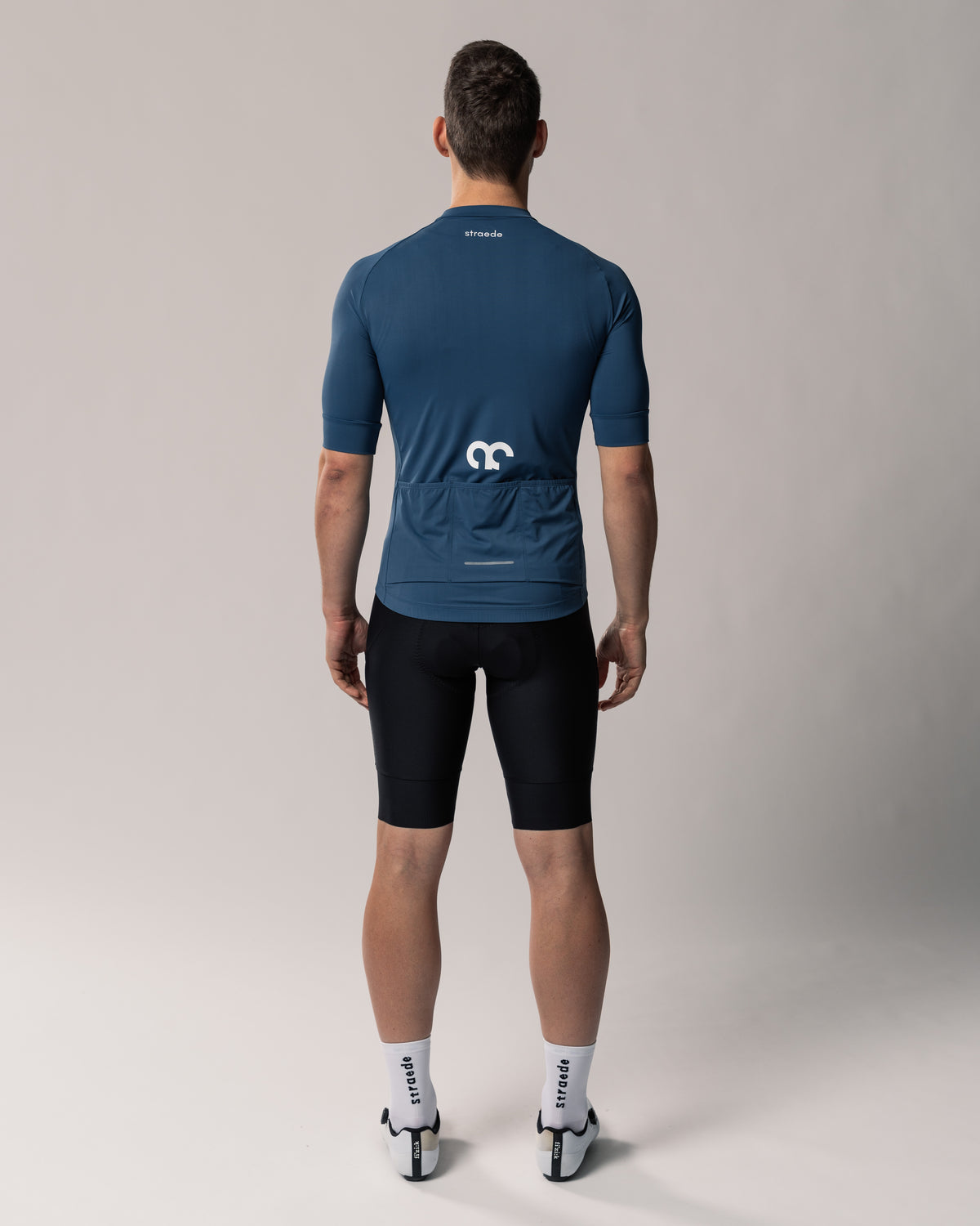 Allround - Fahrradtrikot Kaern Jersey Men 2024 Kurzarm blau Rückseite