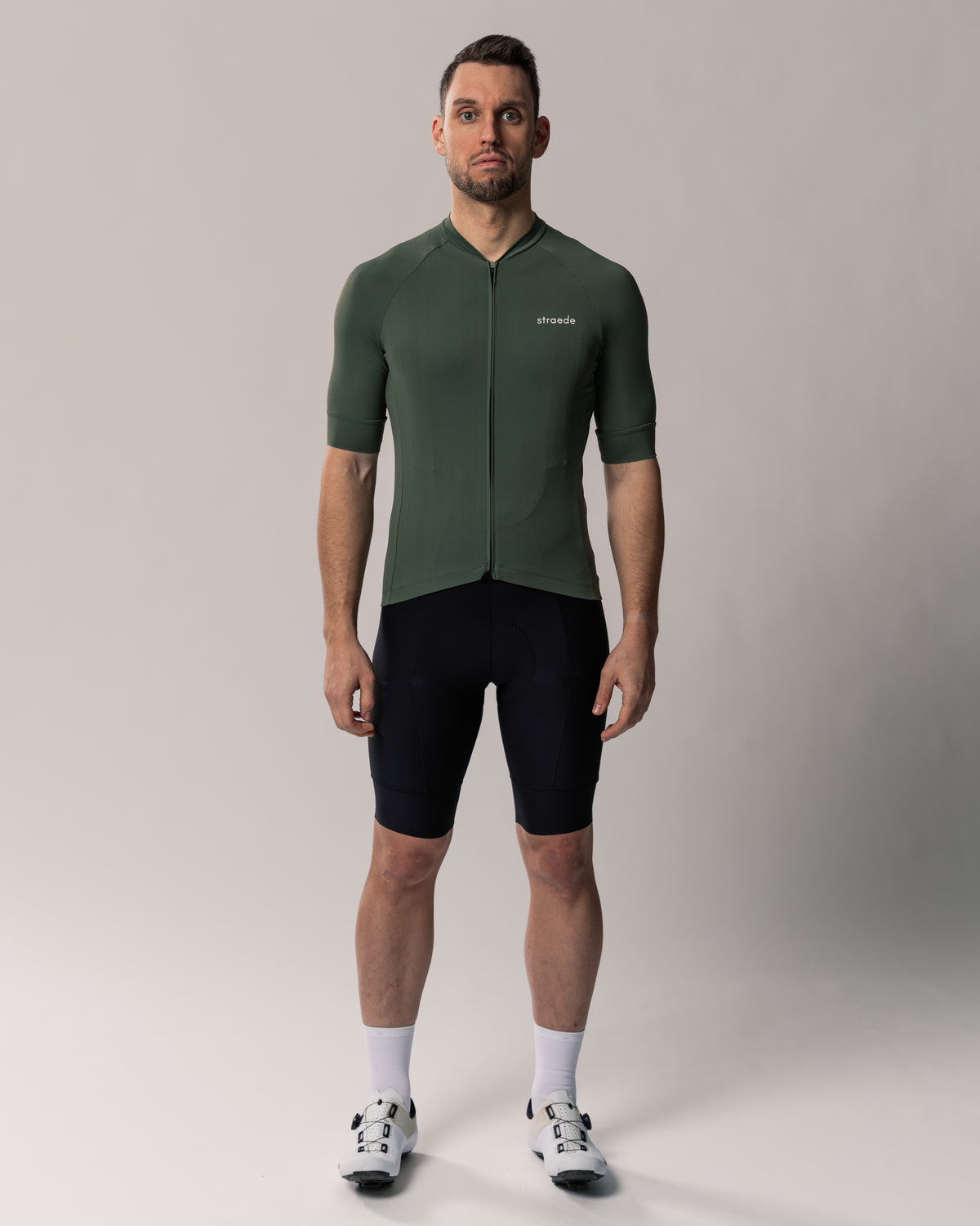 Allround - Fahrradtrikot Kaern Jersey Men 2024 Kurzarm grün