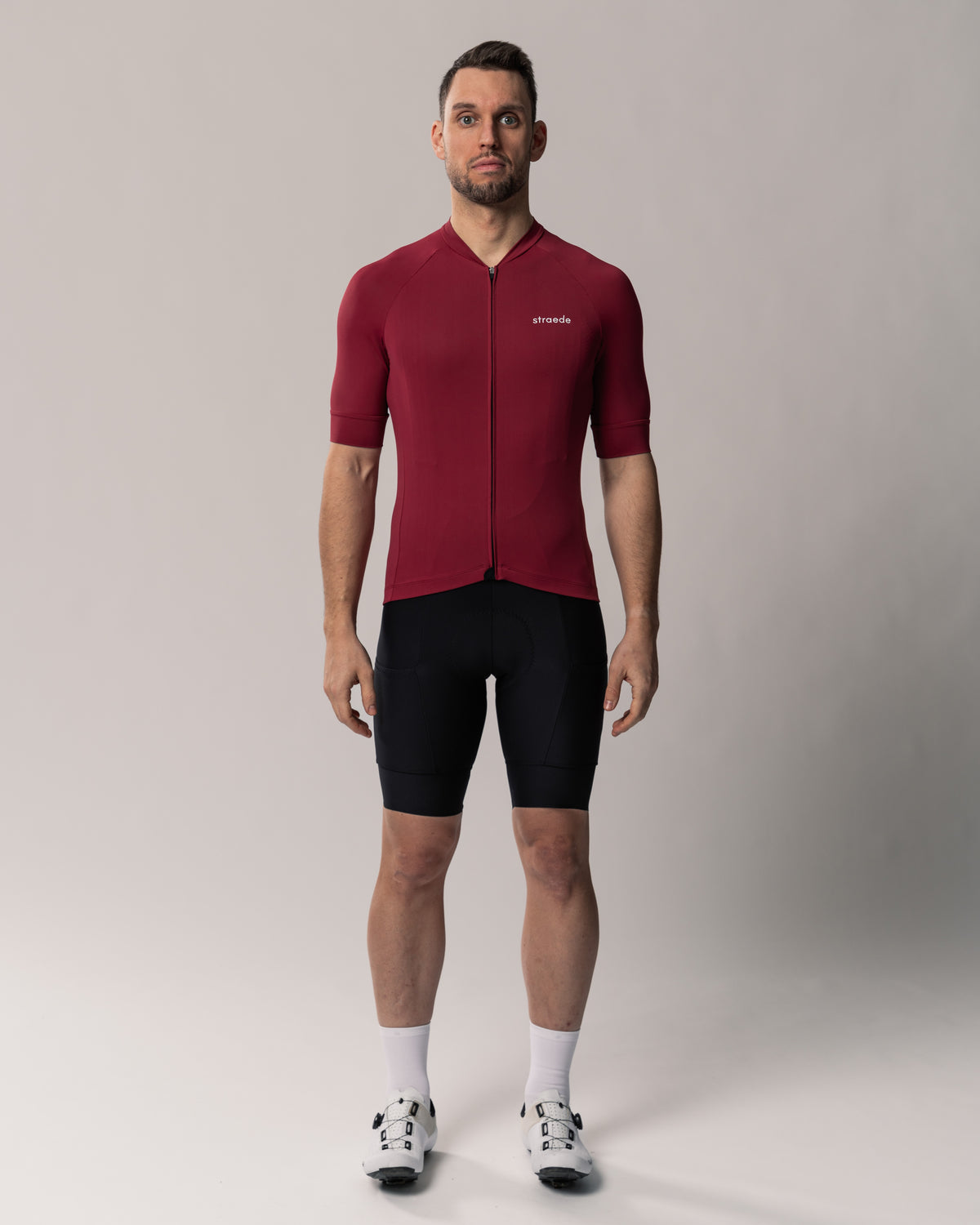 Allround - Fahrradtrikot Kaern Jersey Men 2024 Kurzarm rot