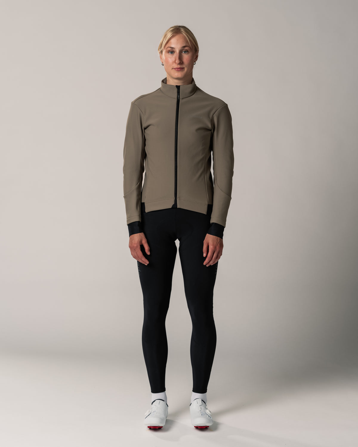 #farbe_clay | wetterfeste Kaern Winterjacke Damen in grau