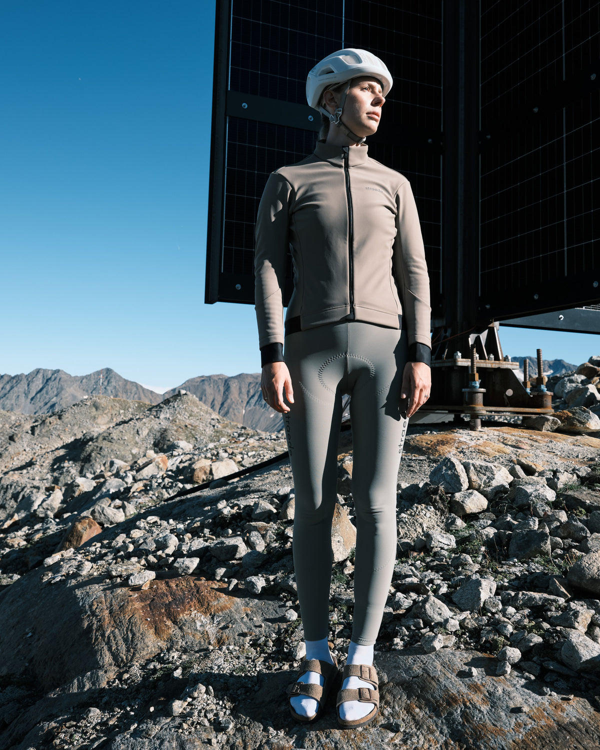 wetterfeste Kaern Winterjacke Damen in grau