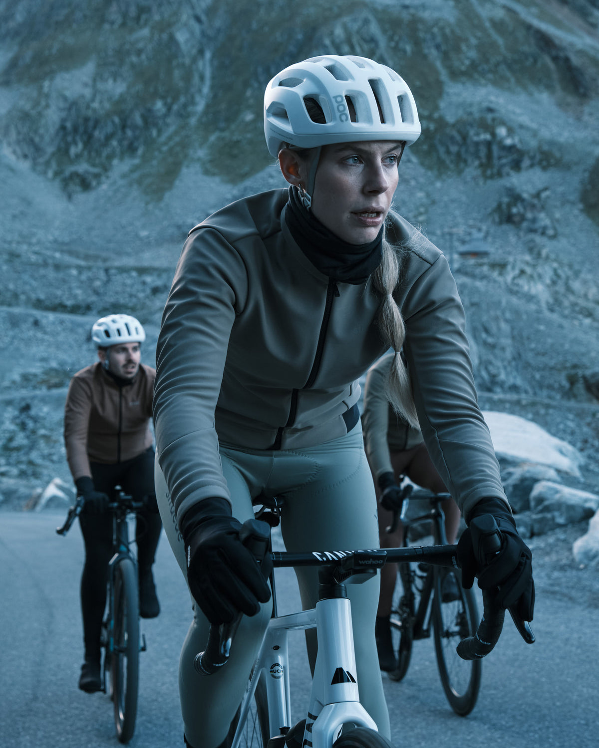 wetterfeste Kaern Winterjacke Damen in grau