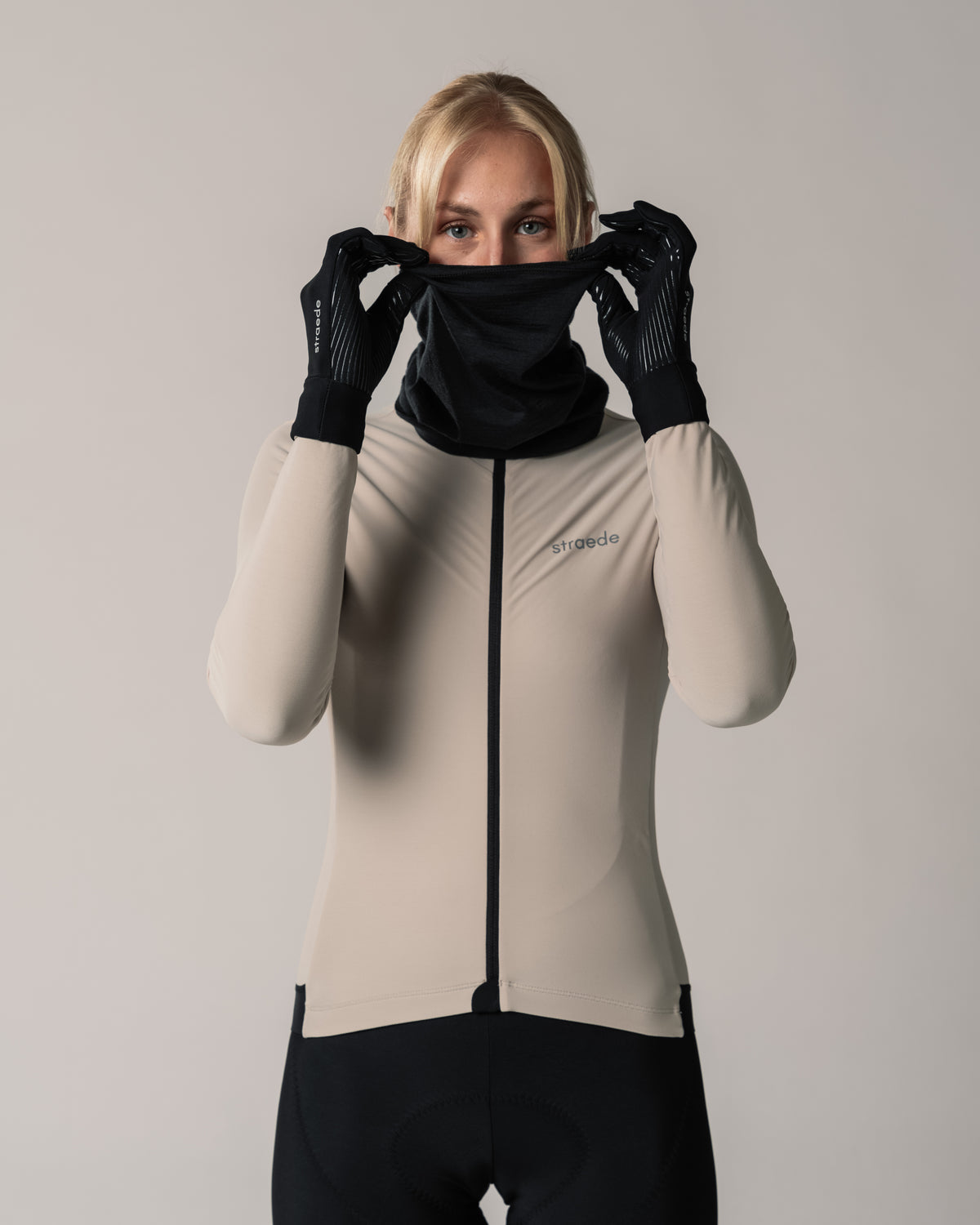 Windabweisende Handschuhe Light Gloves schwarz Damen