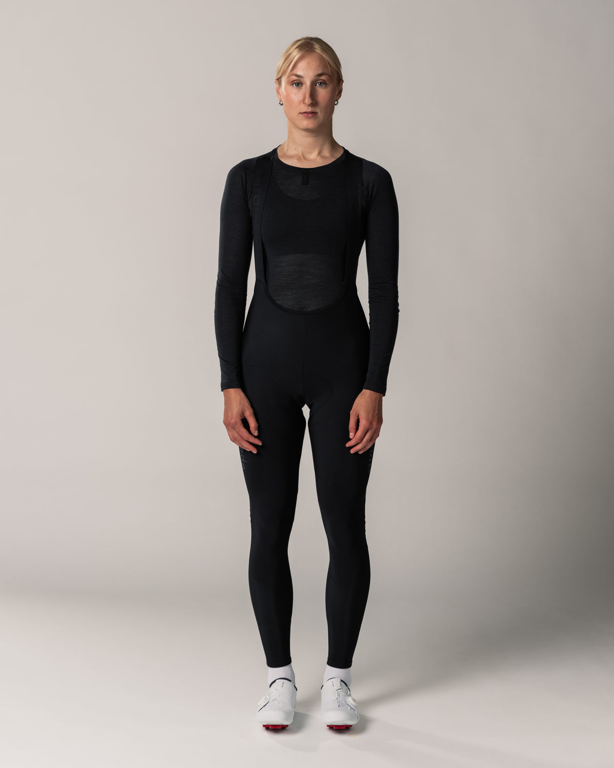 langärmliges Merino Baselayer Women in schwarz