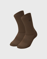 #farbe_brown | Hochgeschnittene Pro Socken aus Merinowolle braun