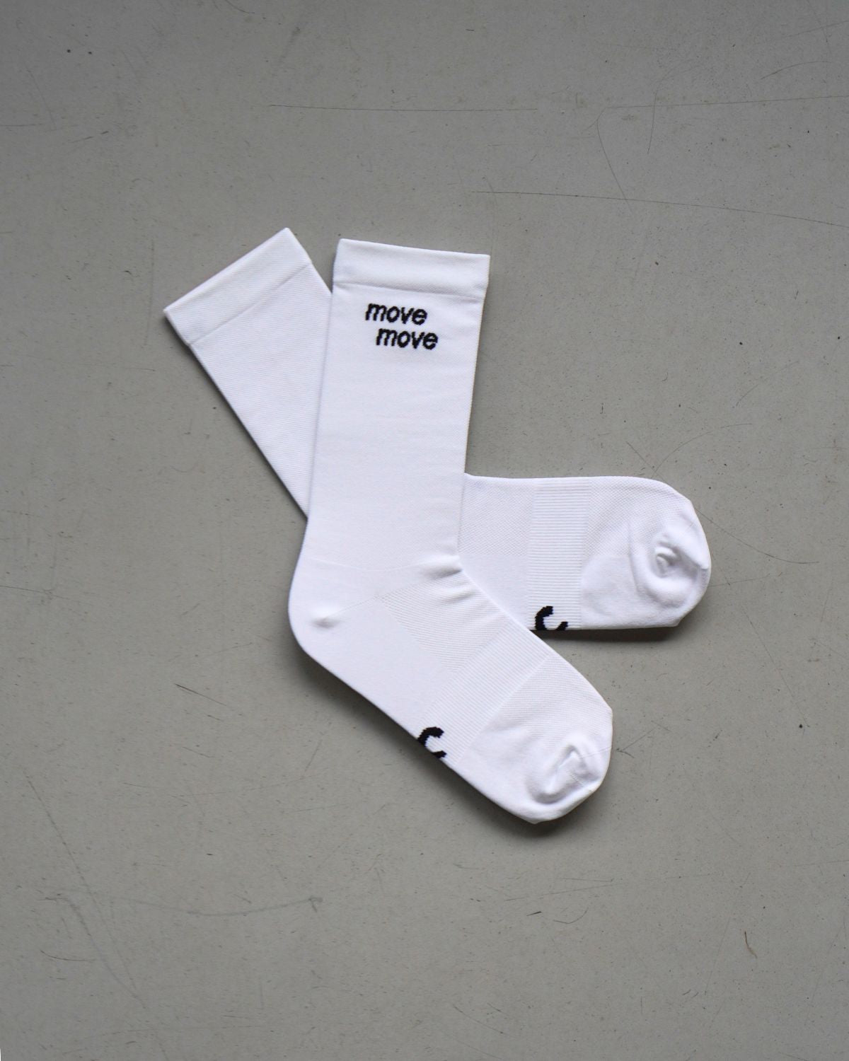 hochgeschnittene Radsocken mit Kompression "move"
