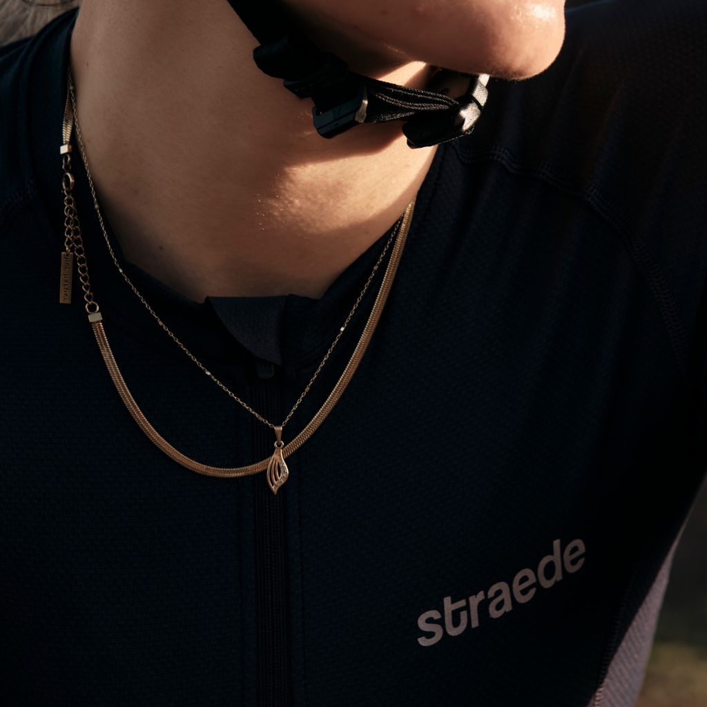 Detail Shot des Aerlig Pro Jerseys von Straede