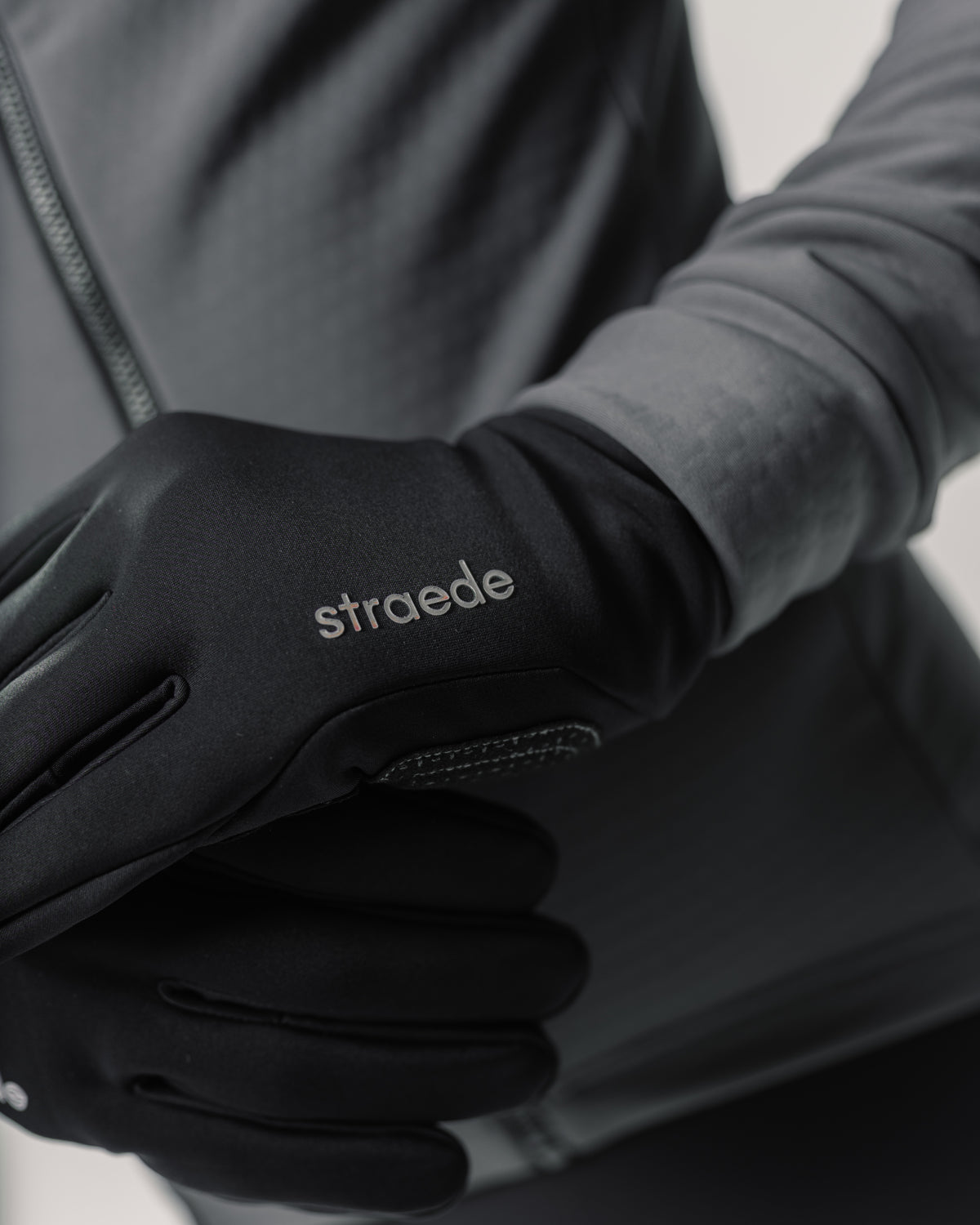 funktionale Handschuhe mit Innen-Futter - Touchscreen-kompatibel Nahaufnahmen Straede