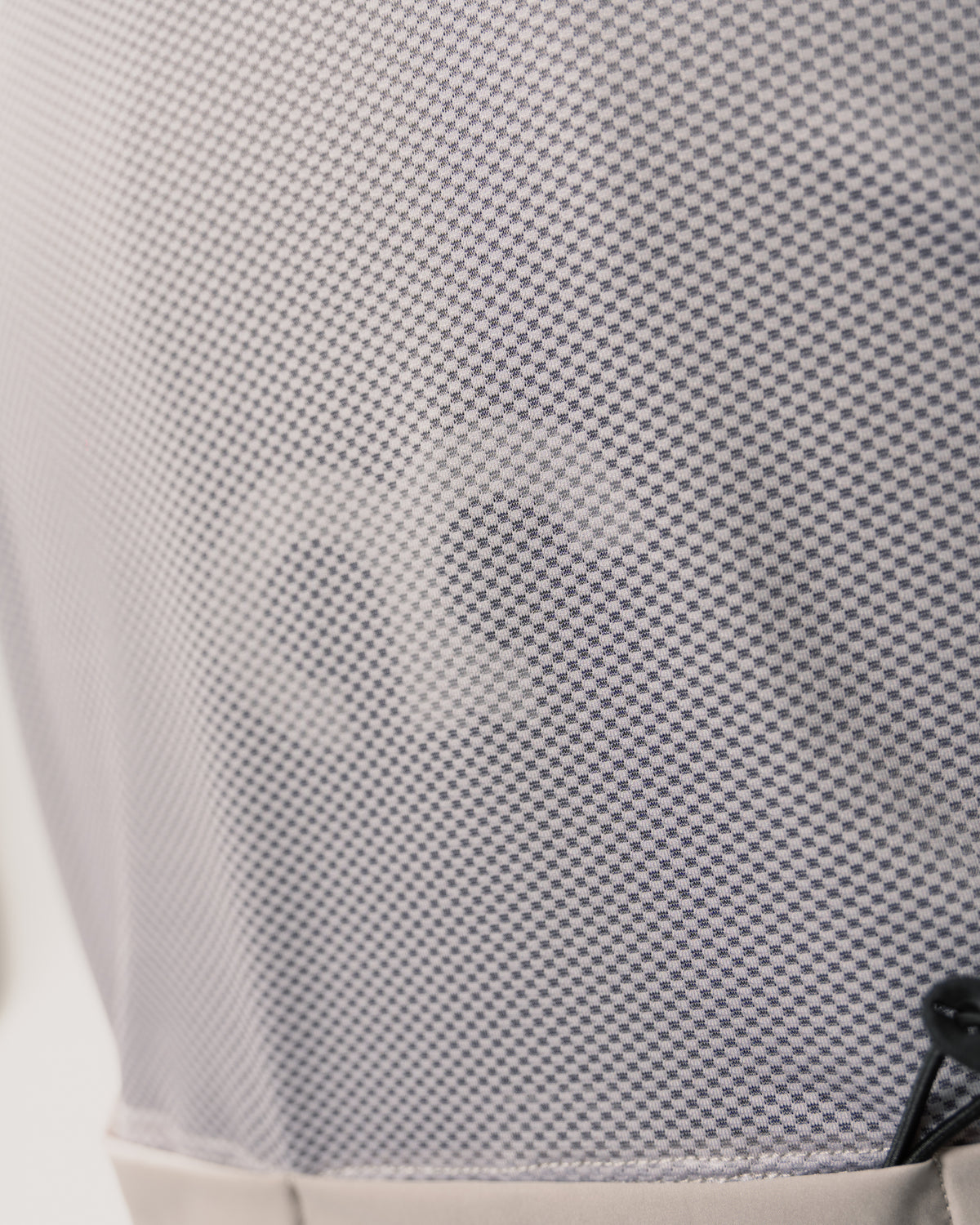 leichte Weste für Damen in off white aus Mesh-Material