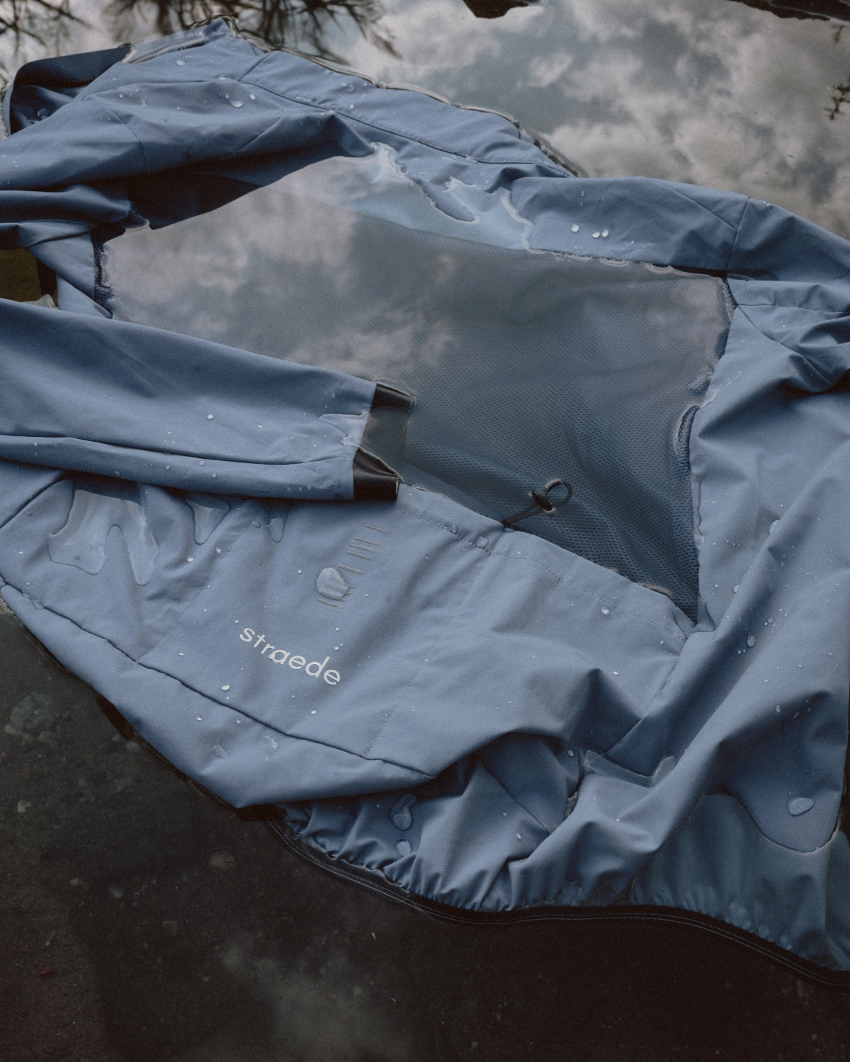 leichte Windbreaker Men in blaugrau