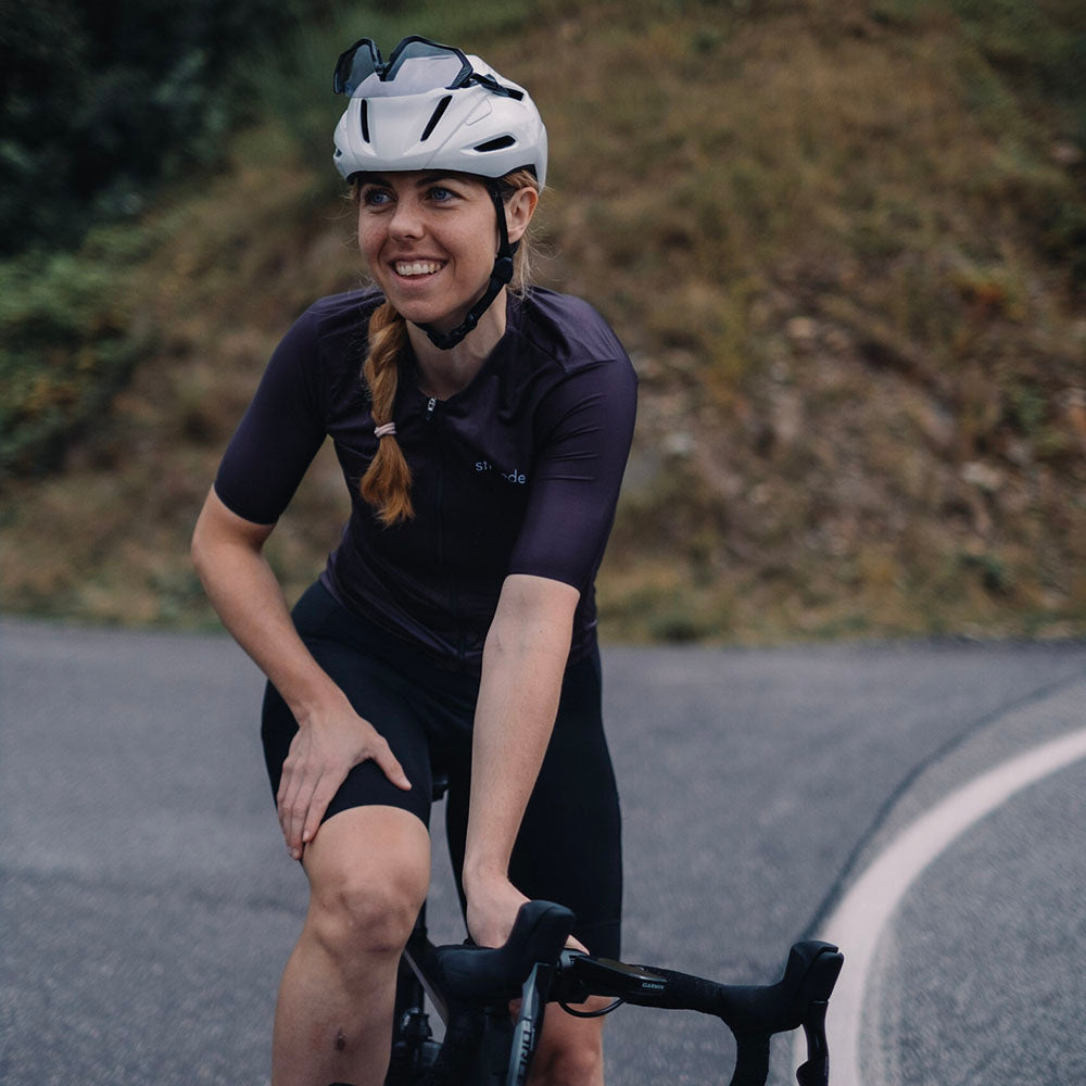 straede Radtrikot Damen Faervet