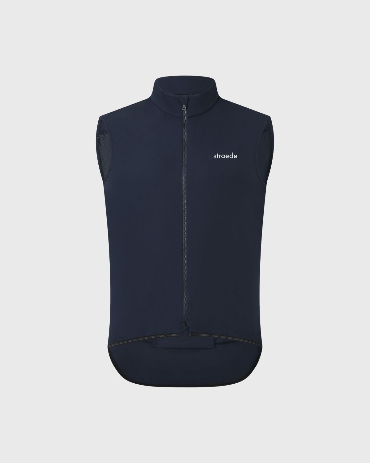 #farbe_navy blue | Windfeste Weste für das Rad mit gleichfarbigem Reißverschluss