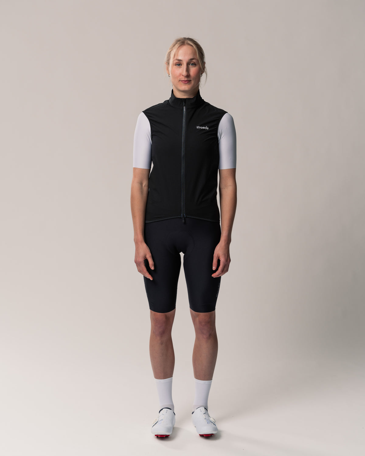 leichte Weste für Damen in schwarz