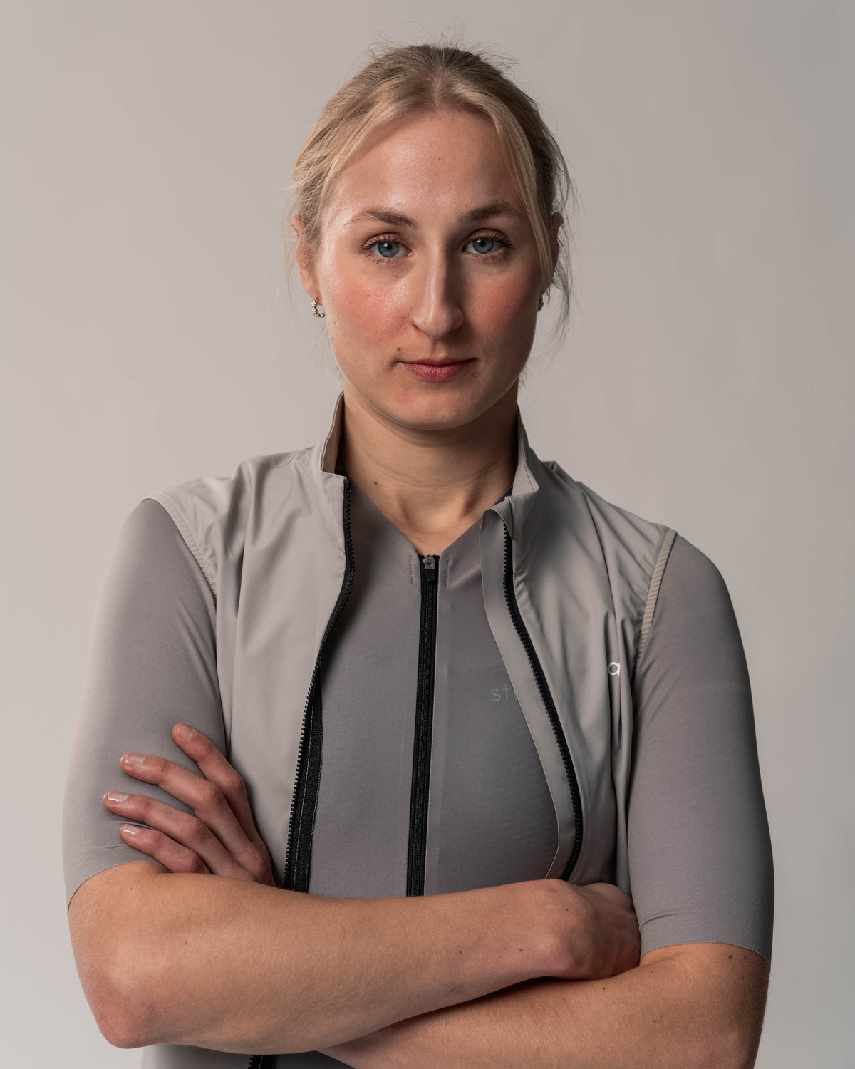 leichte Weste für Damen in off white