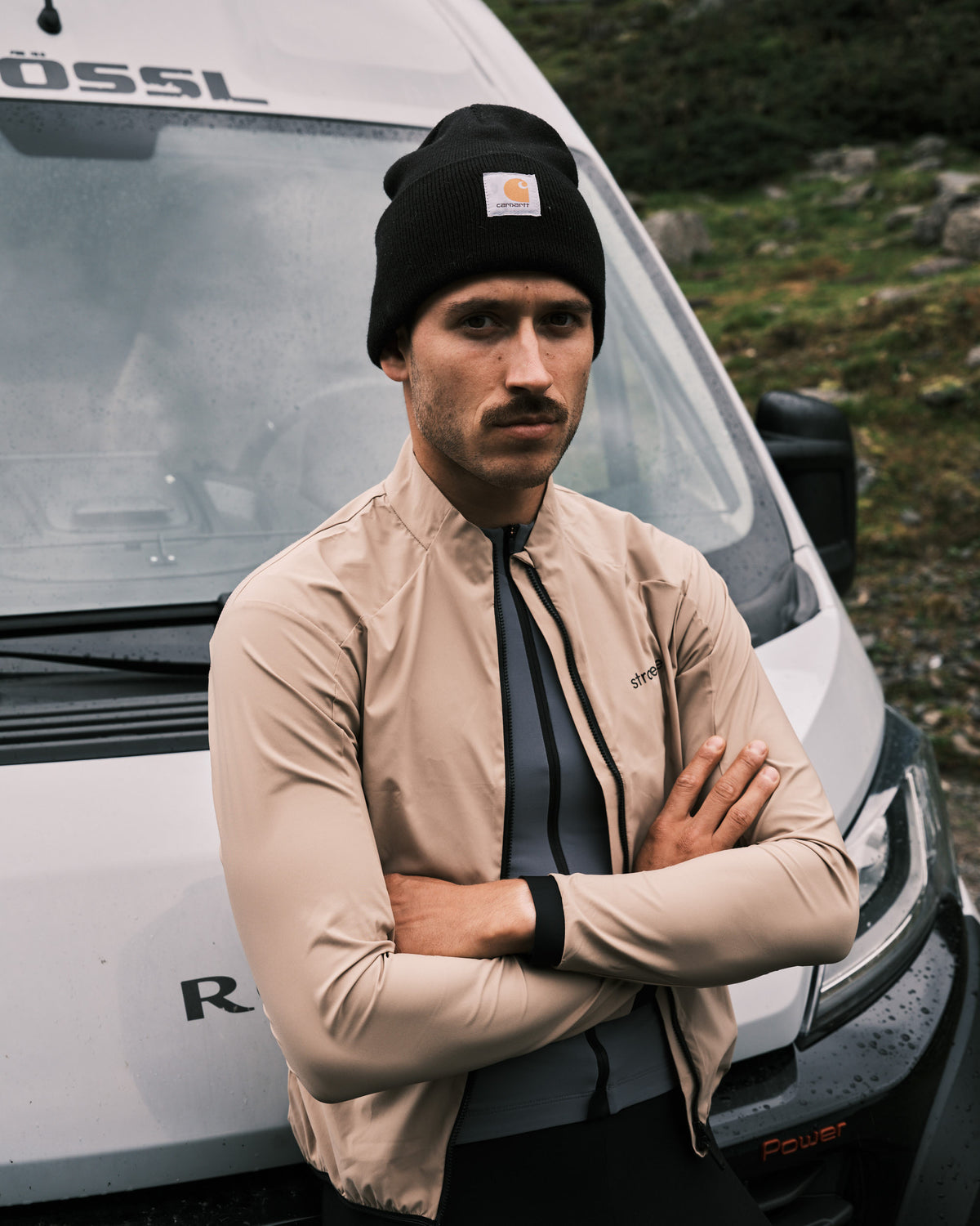 leichte Windbreaker Men in beige