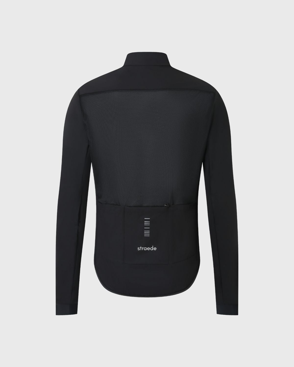 Windfest Jacke für das Rad mit gleichfarbigem Reißverschluss