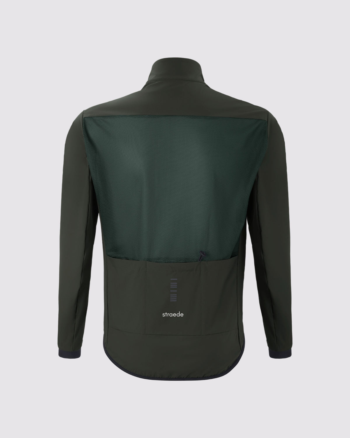 leichte Windbreaker Men in grün Rückseite