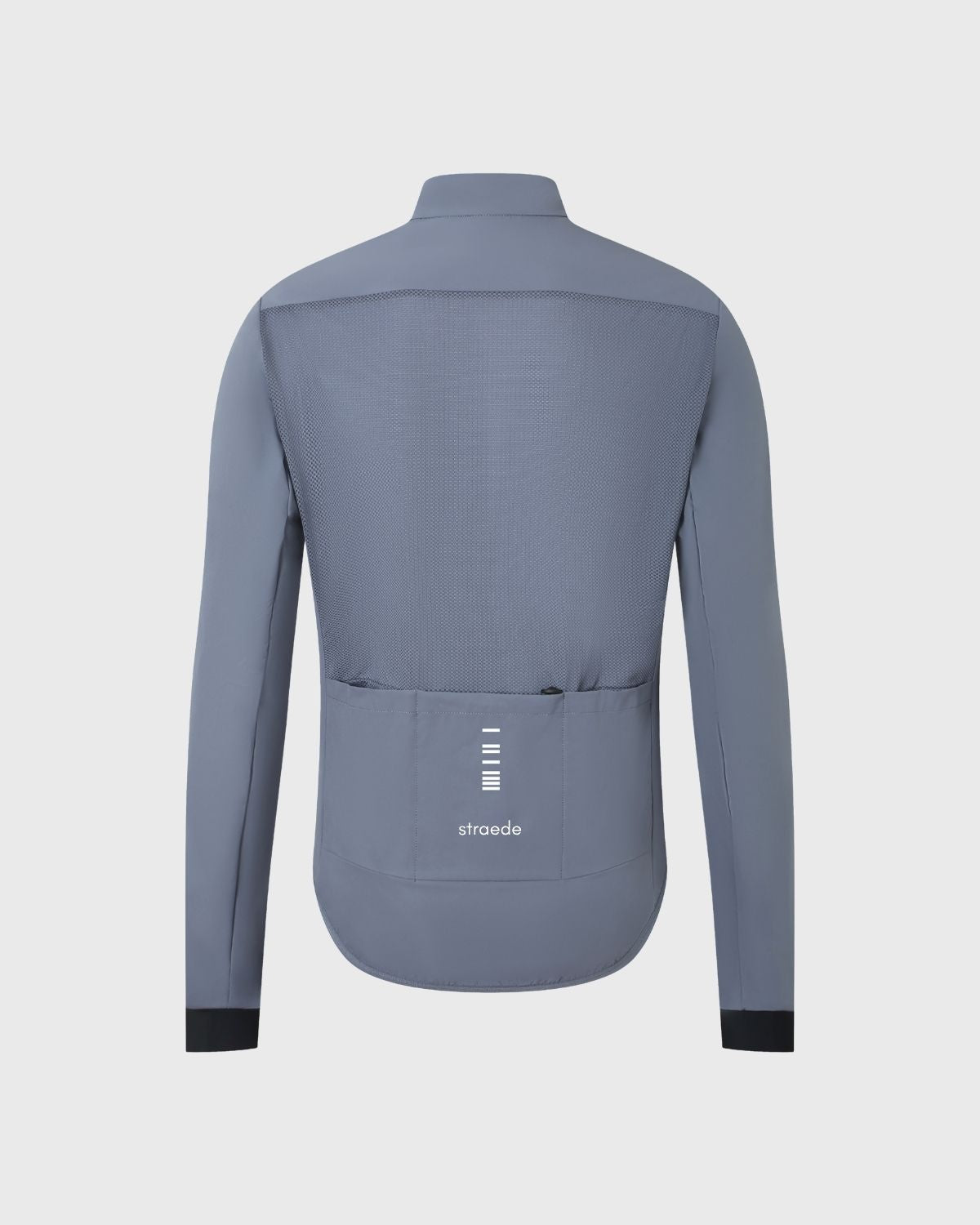 Windfest Jacke für das Rad mit gleichfarbigem Reißverschluss