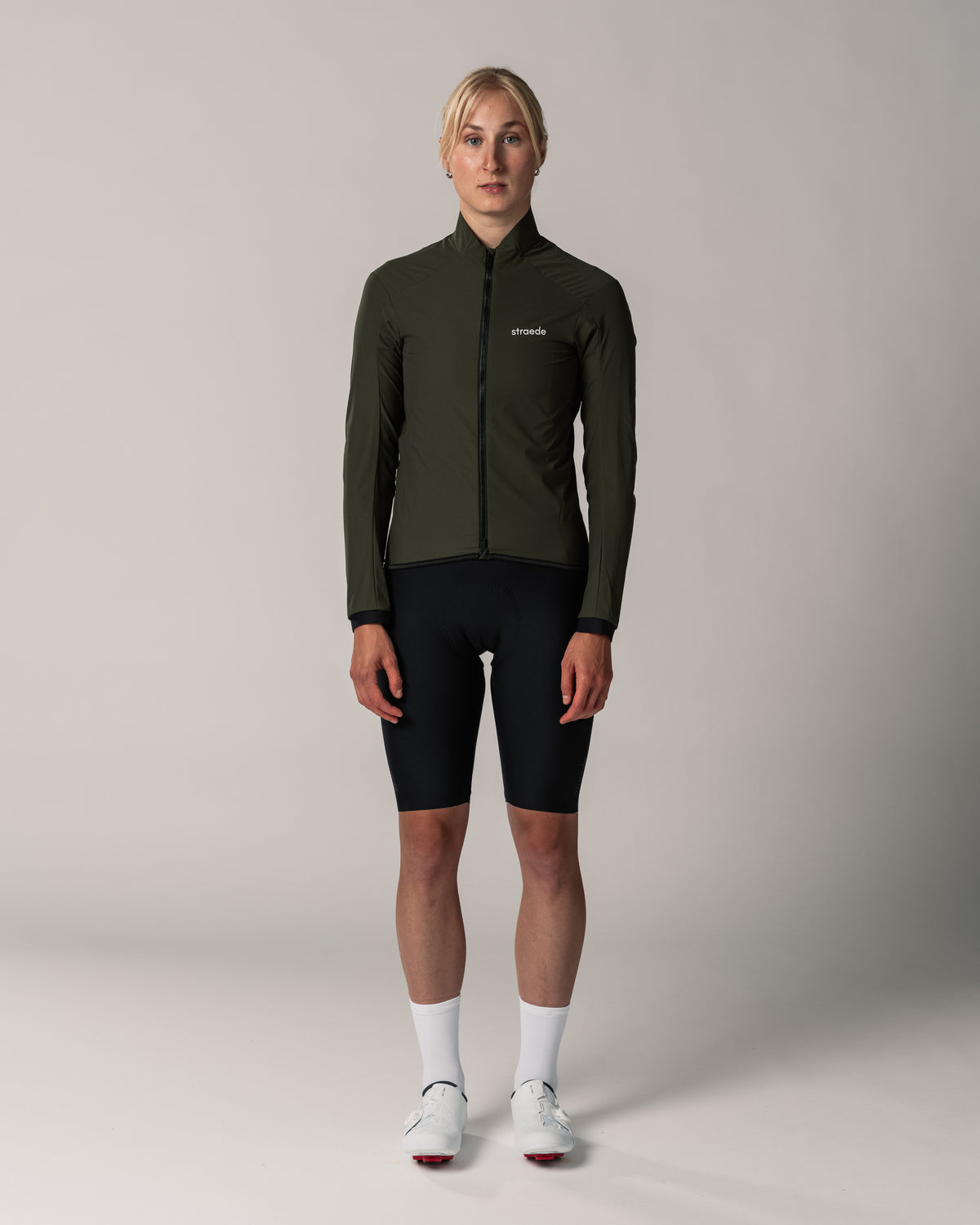 Windbreaker für Damen in dunkelgrün