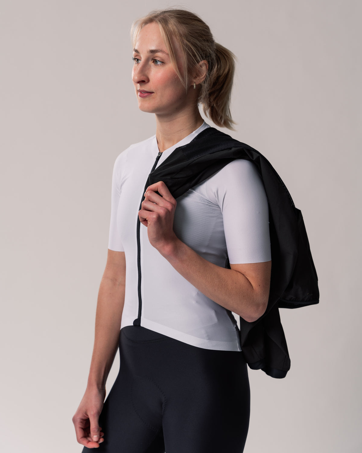 Windbreaker für Damen in schwarz
