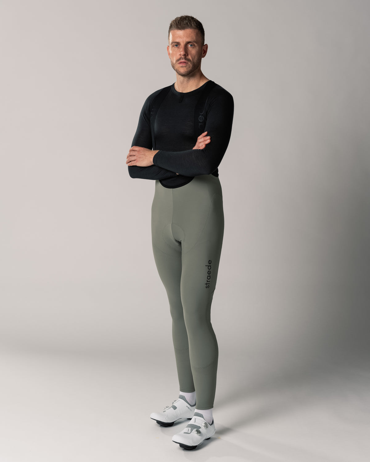 Kombination aus Merino Baselayer & Winter Thermal Bib Tight Men