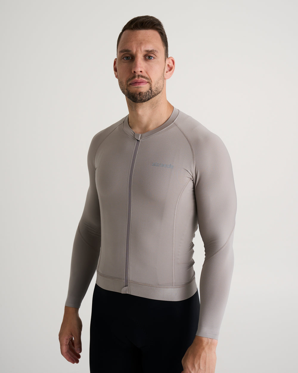 Aerlig Pro Longsleeve Jersey Men - Deep Taupe / XXS