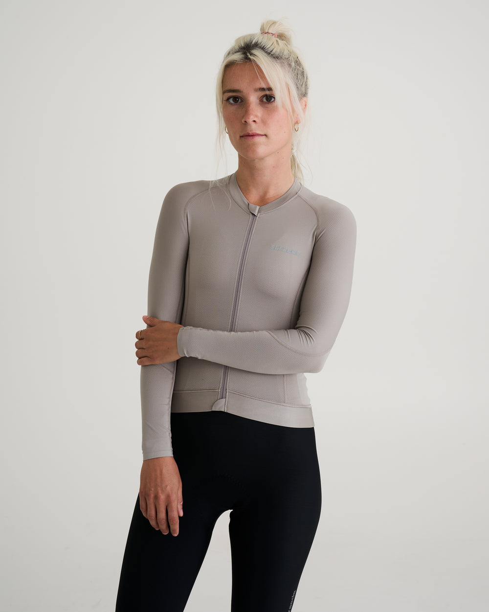 Aerlig Pro Longsleeve Jersey Women - Deep Taupe / XXS