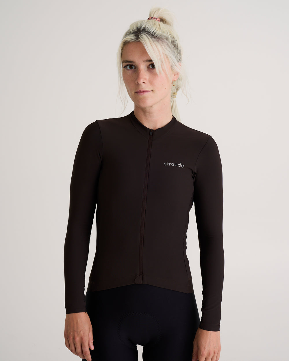 Aerlig Thermal Longsleeve Women - Dark Brown / XXS
