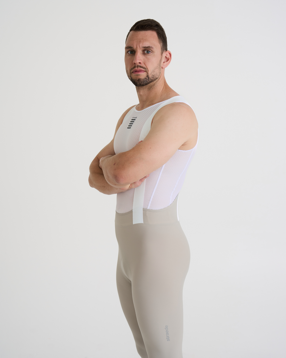 Aero Pro Bib Tight Men - Warm Grey / XXS
