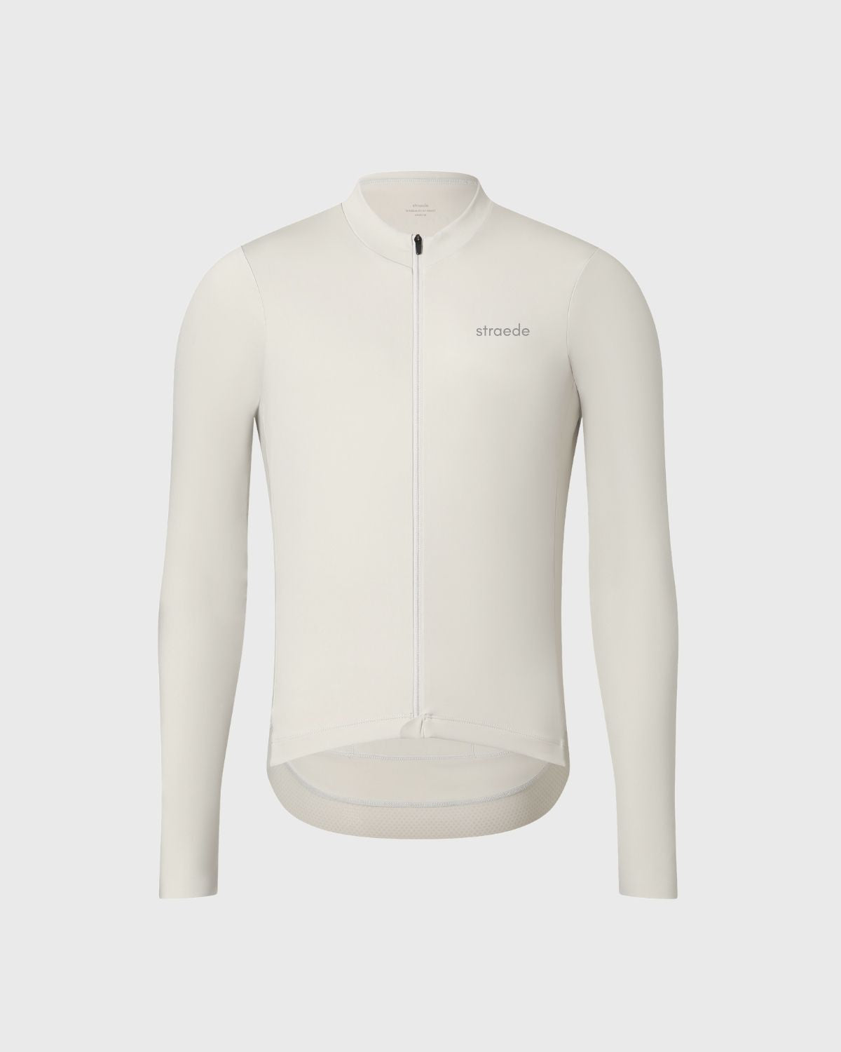 #farbe_cloud | Langarm-Trikot für das Rad mit gleichfarbigem Reißverschluss