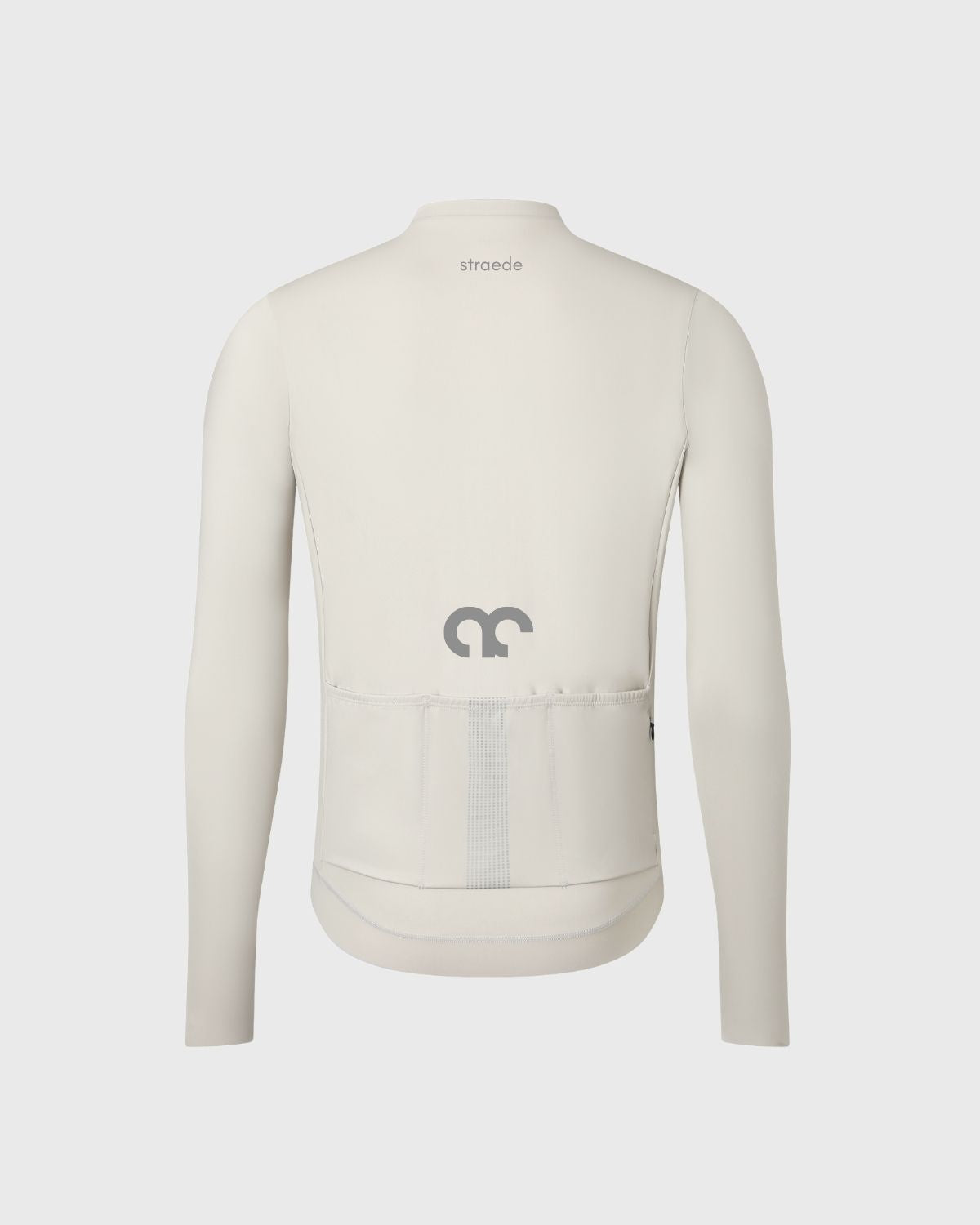 #farbe_cloud | Langarm-Trikot für das Rad mit gleichfarbigem Reißverschluss