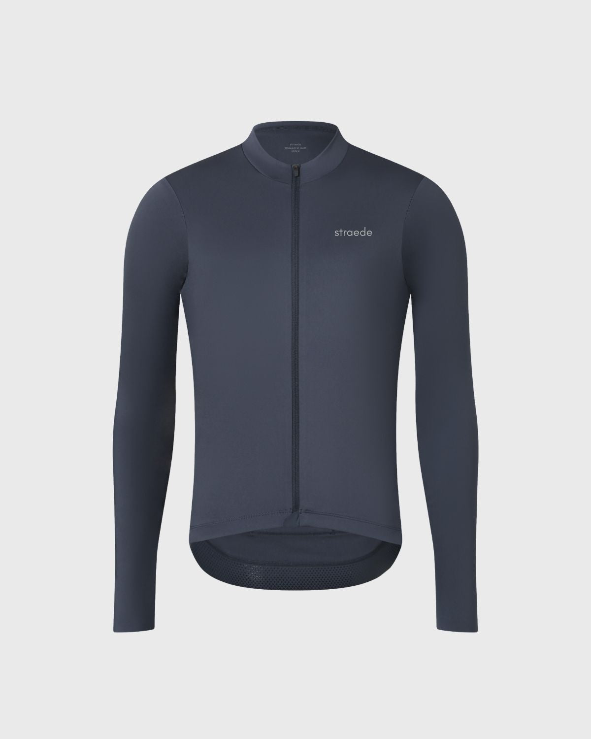#farbe_dusted blue| Langarm-Trikot für das Rad mit gleichfarbigem Reißverschluss