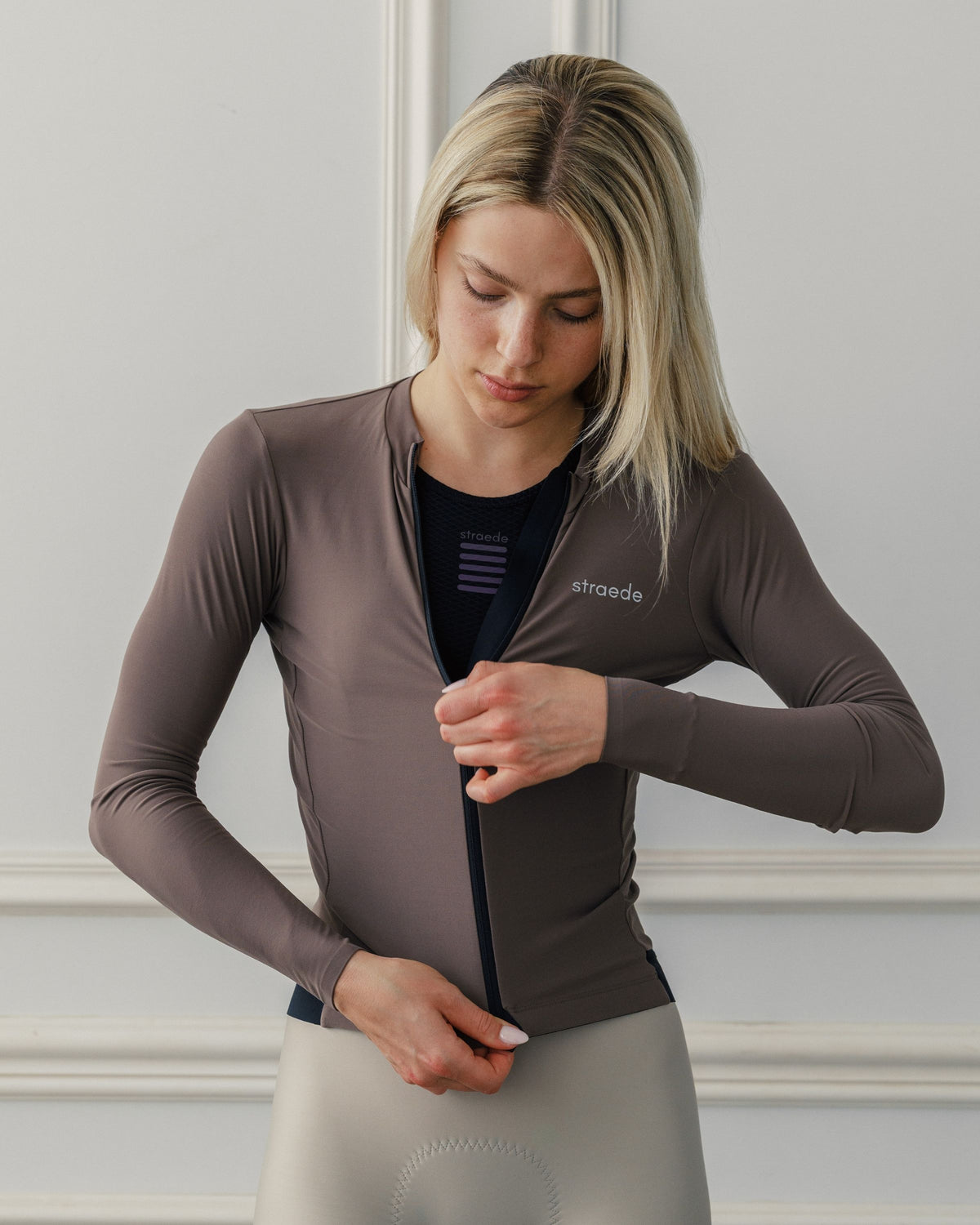 Langarmtrikot Aerlig Thermal Longsleeve Men grau