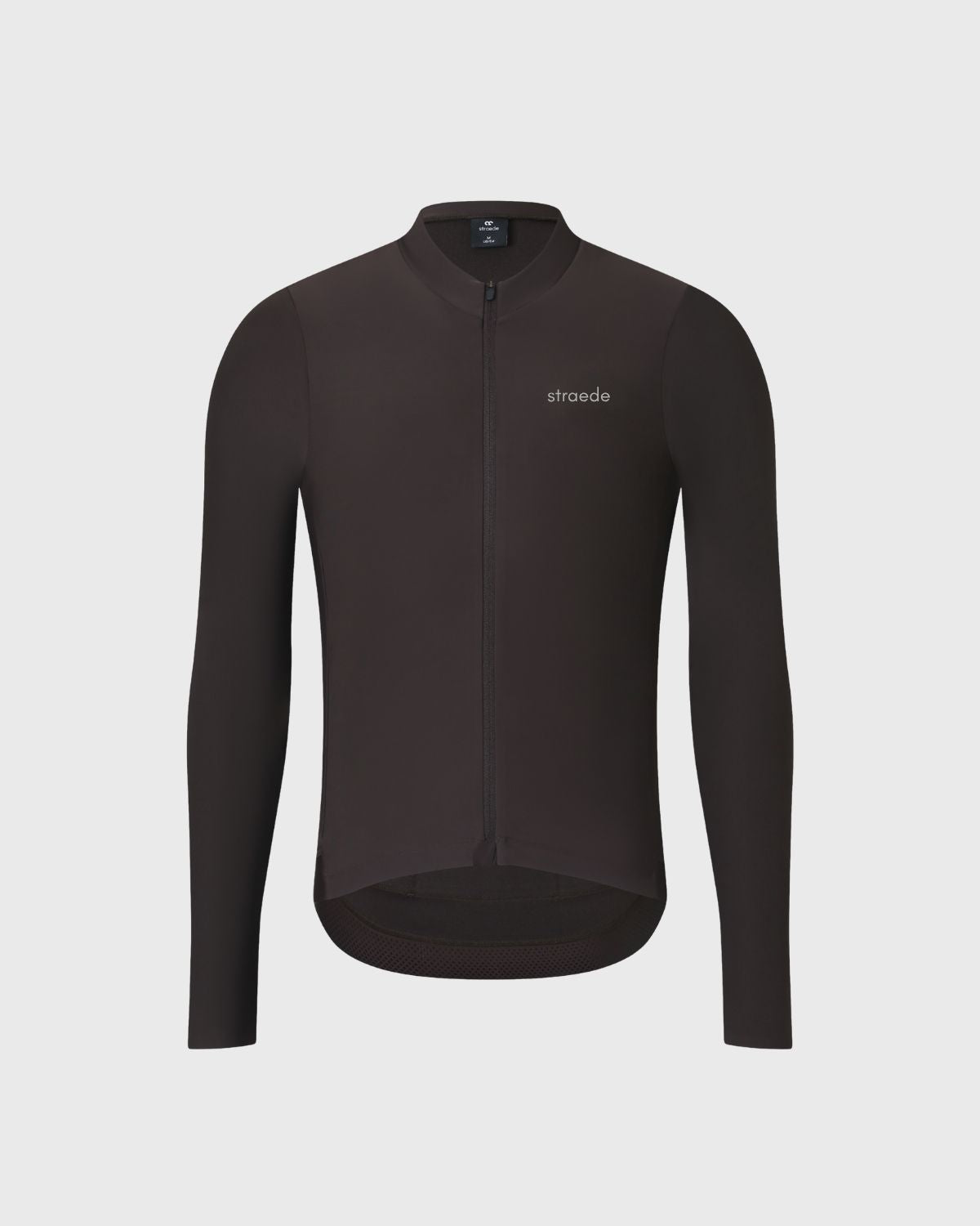#farbe_dark brown | Winter Langarm-Trikot für das Rad in braun